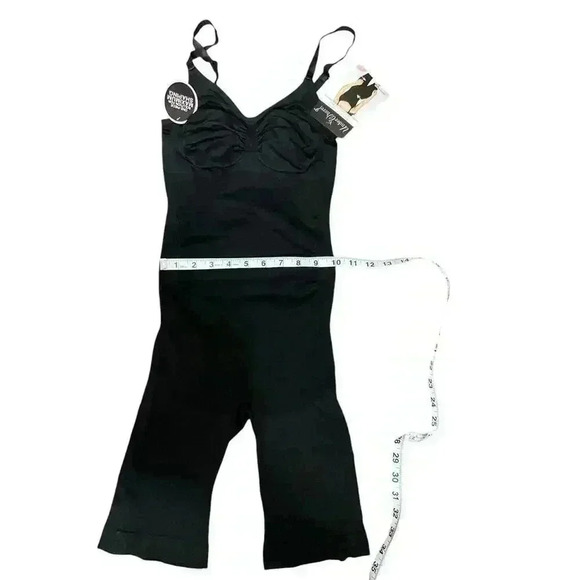 UnderWear Full Body Shaper With Molded Bra Firm Control Size Large Black - Picture 8 of 8